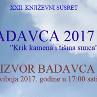 22. književni susret u prirodi “BADAVCA” 2017.