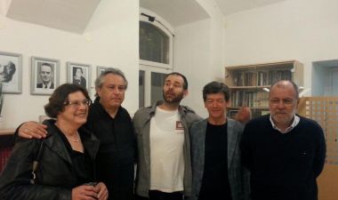 Književnik Mile Pešorda u Klubu IO DHK