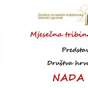 Mjesečna književna tribina za studeni 2018.!