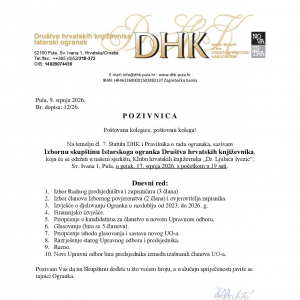 Samo za članove IO DHK!