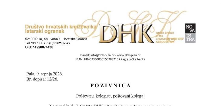 Samo za članove IO DHK!