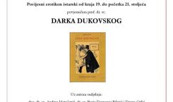 Predstavljanje knjige provjesničara prof. dr. sc. DARKA DUKOVSKOG