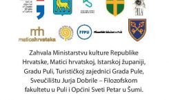 17. PULSKI DANI ESEJA POSVEĆENI AKADEMIKU JOSIPU BRATULIĆU, 18. i 19. listopada 2019.